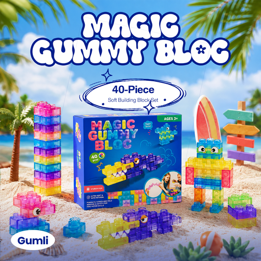 Crystal Jelly Building Blocks